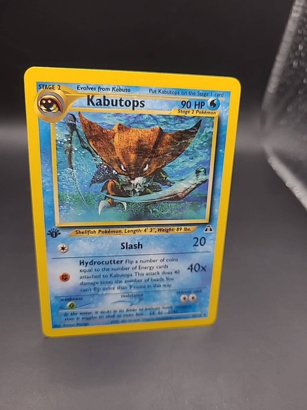 Kabutops First Edition 25/75 Neo Discovery- Non Holo