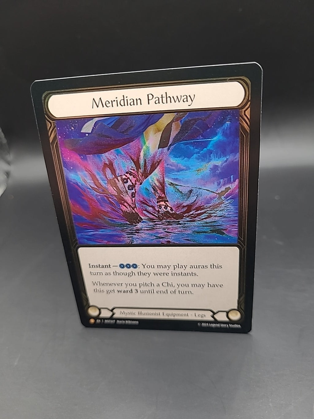 Meridian Pathway Foil - MST027 NM - FaB Flesh and Blood