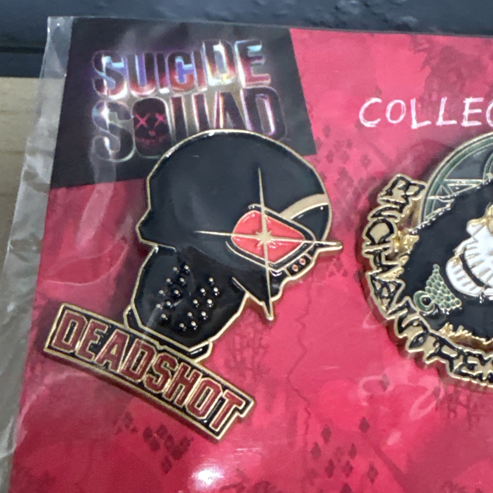 Suicide Squad Lapel Pin 3-Pack, Set 1