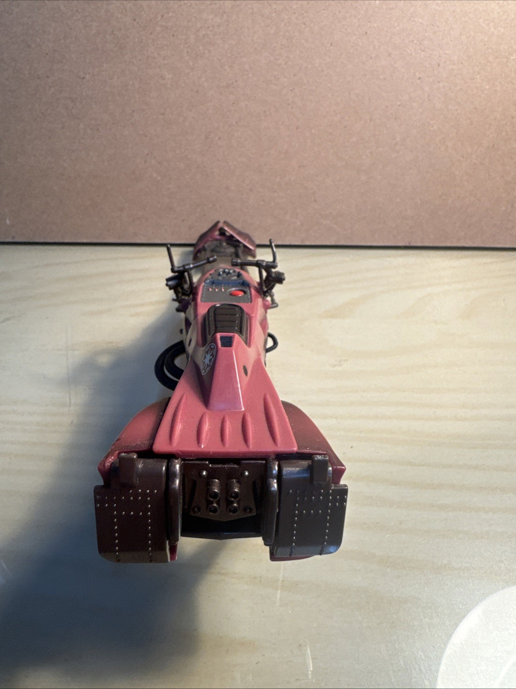 STAR WARS FIGURE 2002 SAGA COLLECTION AOTC CLONE TROOPER SPEEDER BIKE