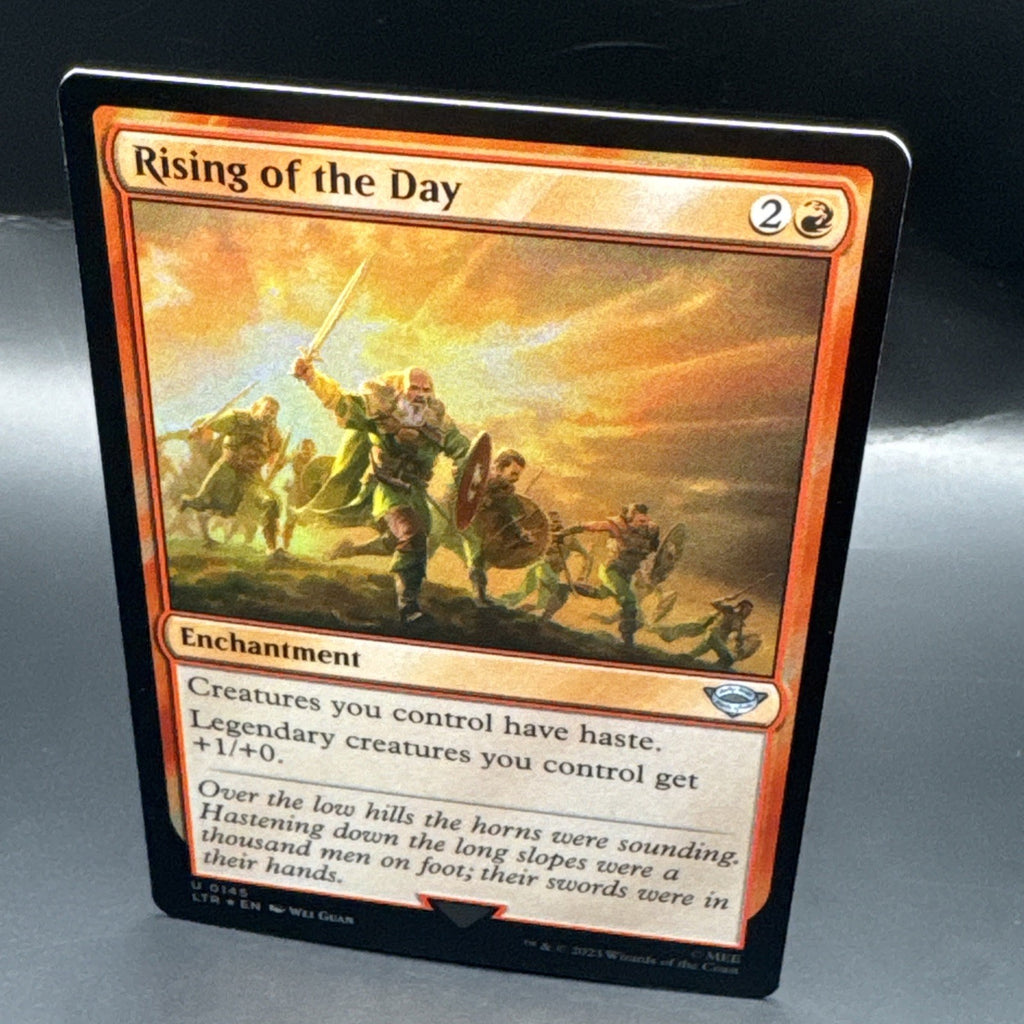 MTG Rising of the Day *FOIL* The Lord of the Rings: Tales of Middle-earth U0145