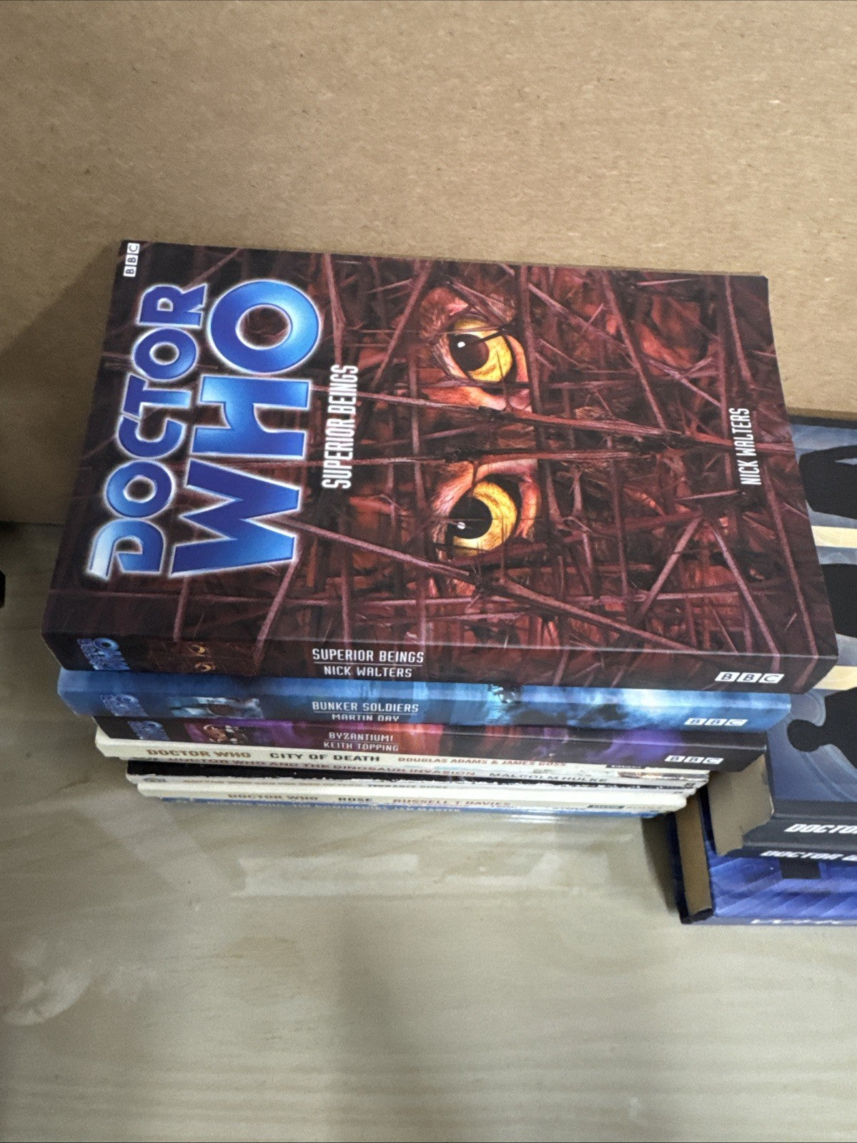 Doctor Who Book Bundle X 14 Different Eras Both ModernAnd Old