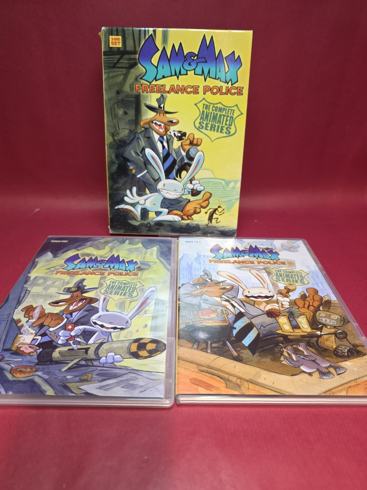 Sam and Max Freelance Police: The Complete Series (DVD, 2008) REGION 1