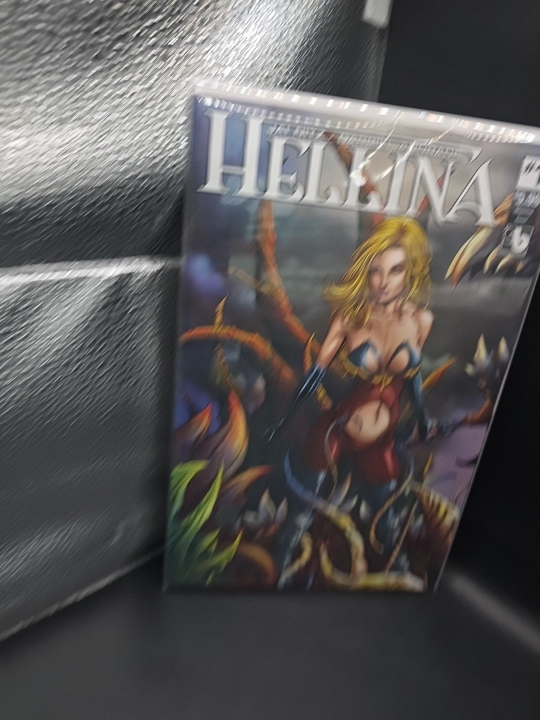 HELLINA #1 (2016) BOUNDLESS COMICS STUNNING VARIANT COVER! LOW PRINT