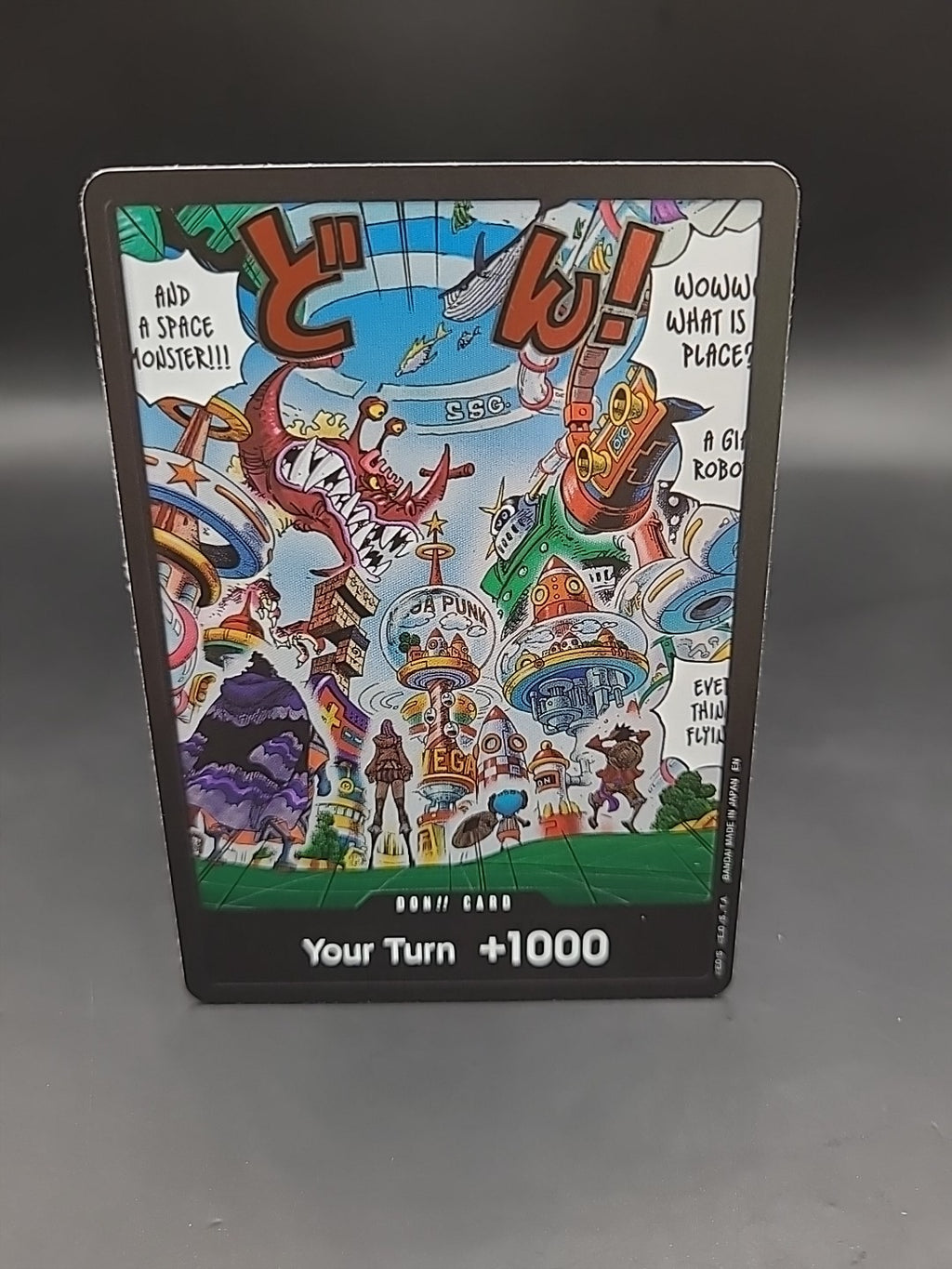 DON!! Card (Egghead) DON!! The Azure Sea's Seven One Piece TCG Foil