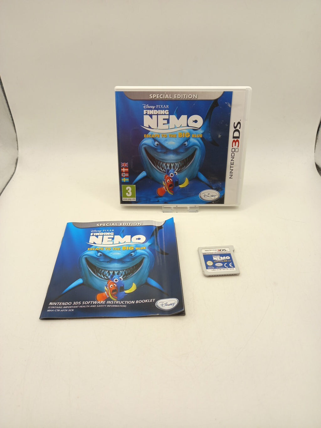 Finding Nemo: Escape To The Big Blue Nintendo 3dS Game