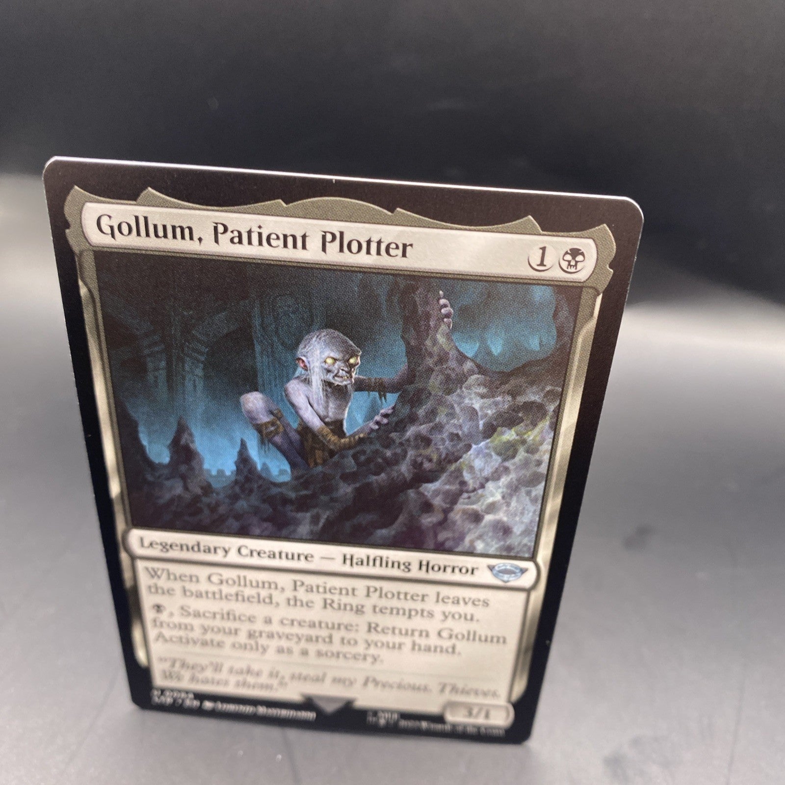 MTG Gollum, Patient Plotter (FOIL) 0084 Lord of the Rings M/NM Free UK P&P