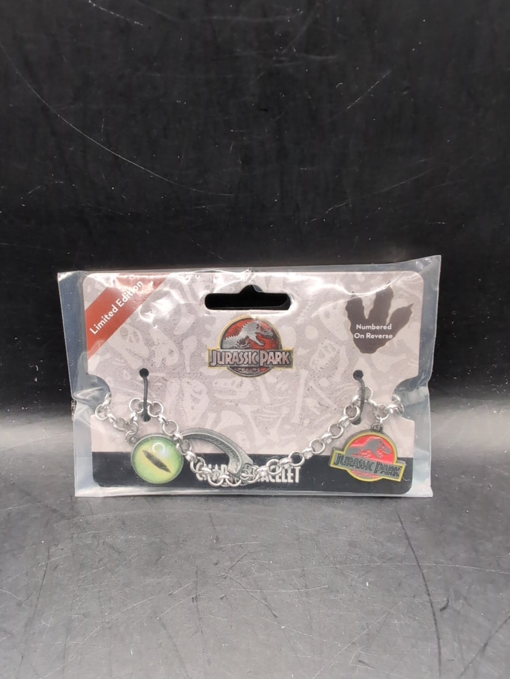 Jurassic Park Limited Edition Numbered Charm Bracelet