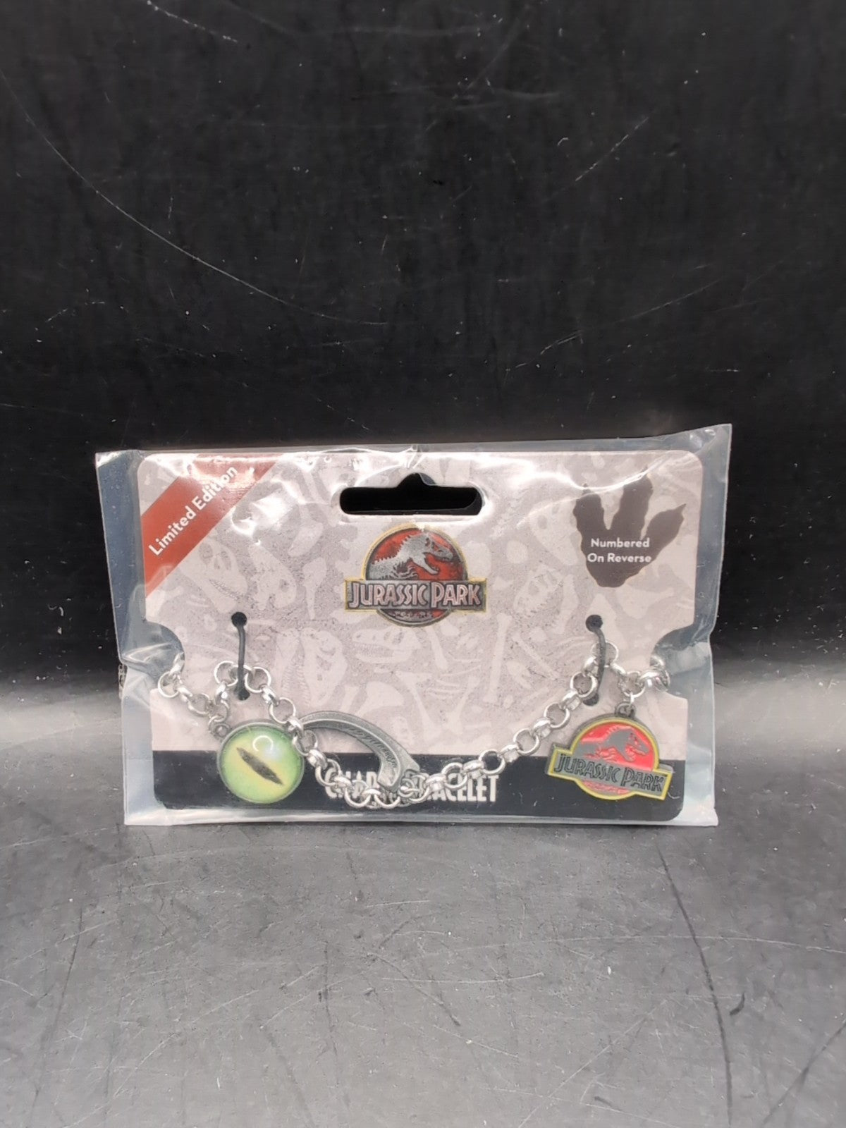 Jurassic Park Limited Edition Numbered Charm Bracelet