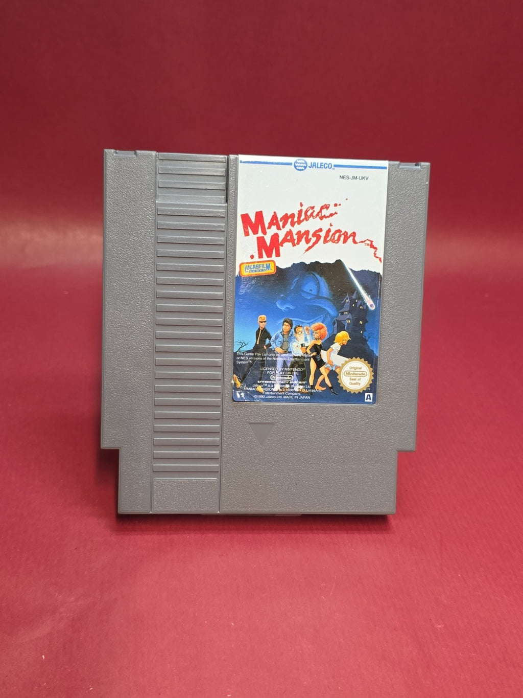 Maniac Mansion (Nintendo NES Game) READ DESCRIPTION