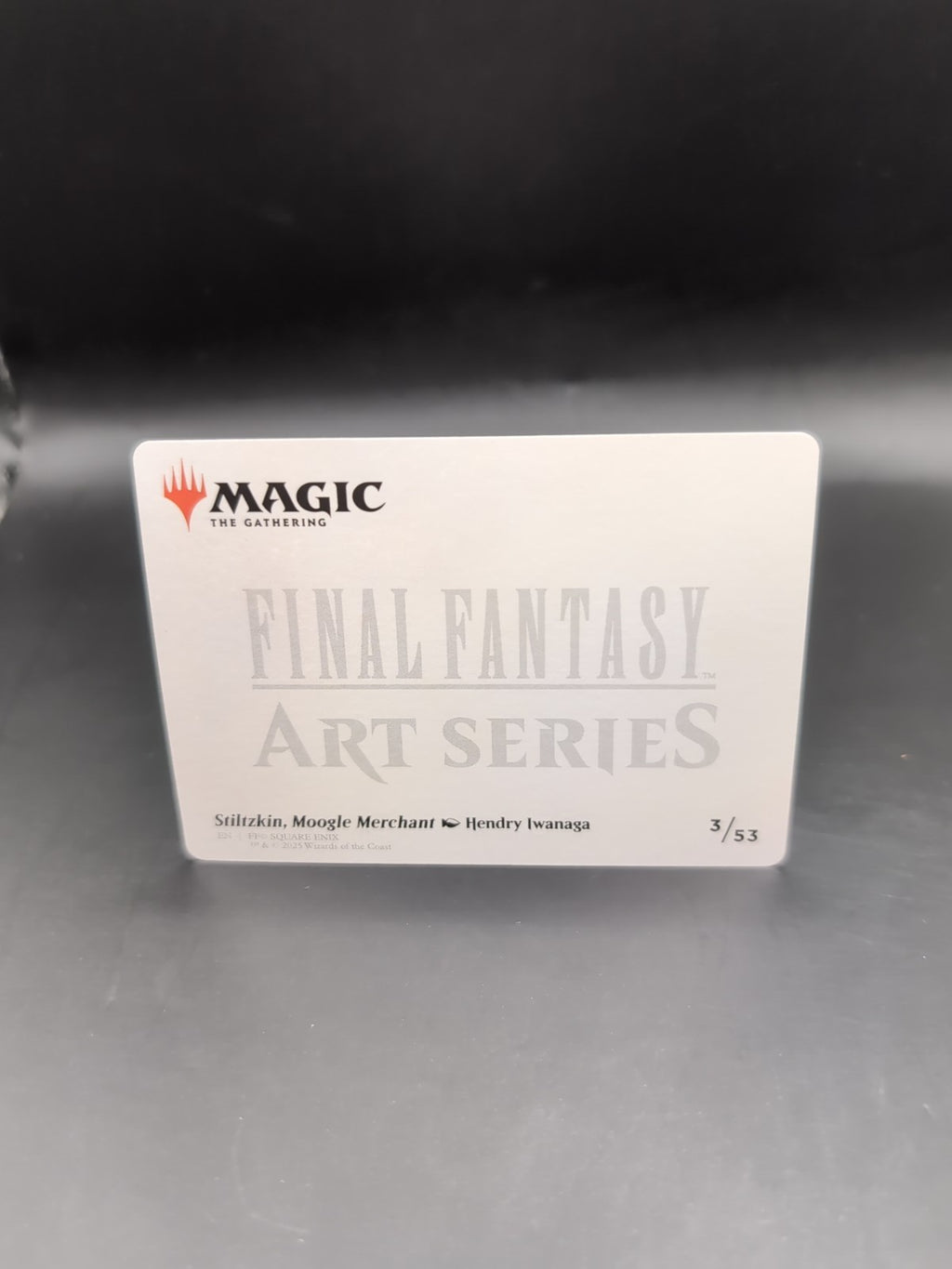 Stiltzkin, Moogle Merchant - Art Series 3/53 - Final Fantasy - MTG - Art Card
