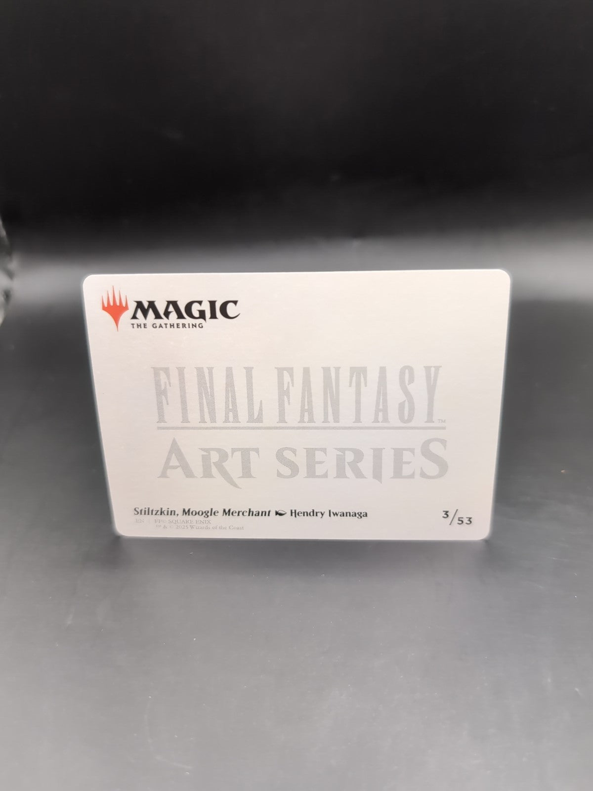 Stiltzkin, Moogle Merchant - Art Series 3/53 - Final Fantasy - MTG - Art Card
