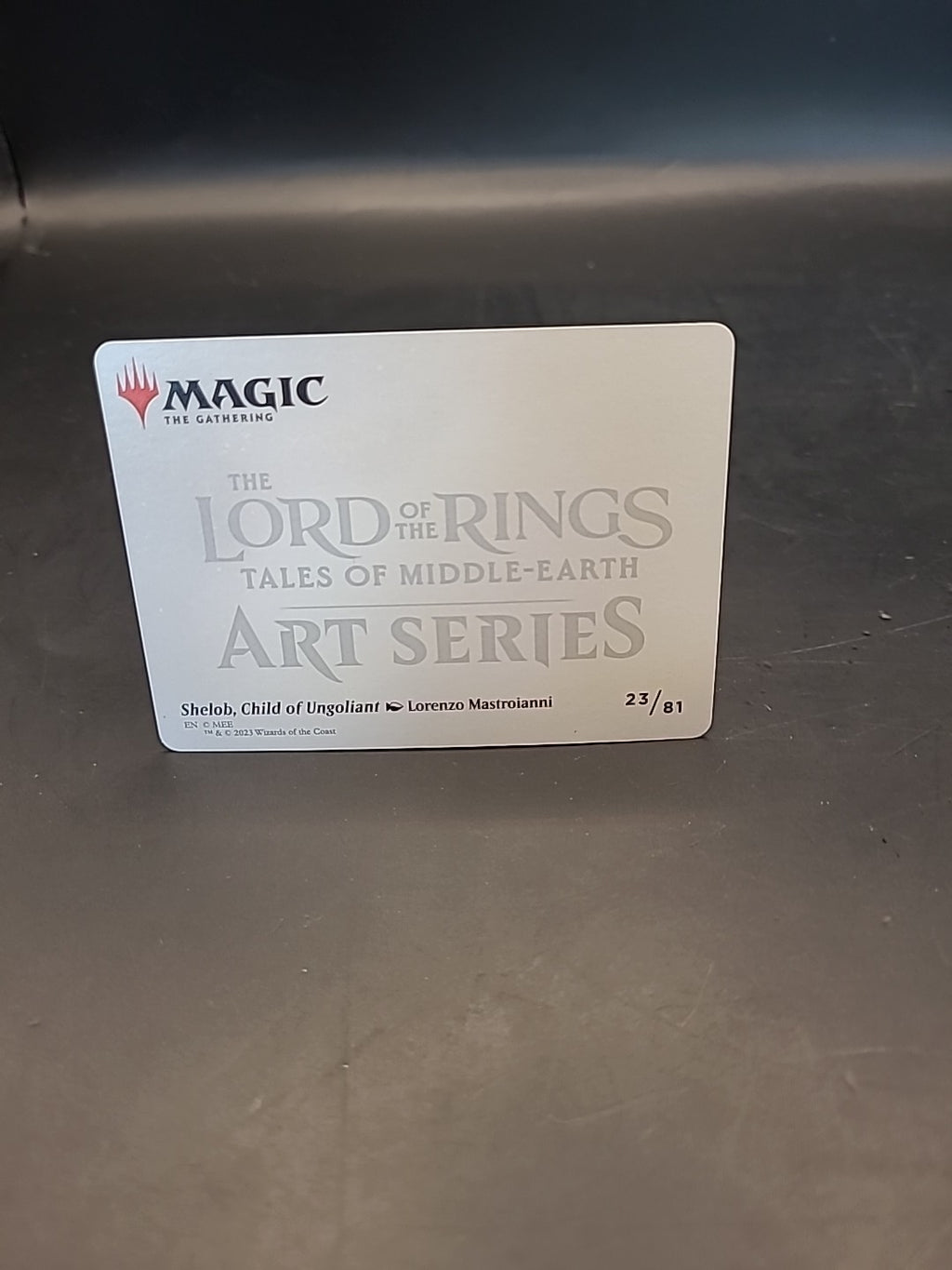  Art Series (23/81) - Shelob, Child of Ungoliant MTG The Lord of the Rings: Ta