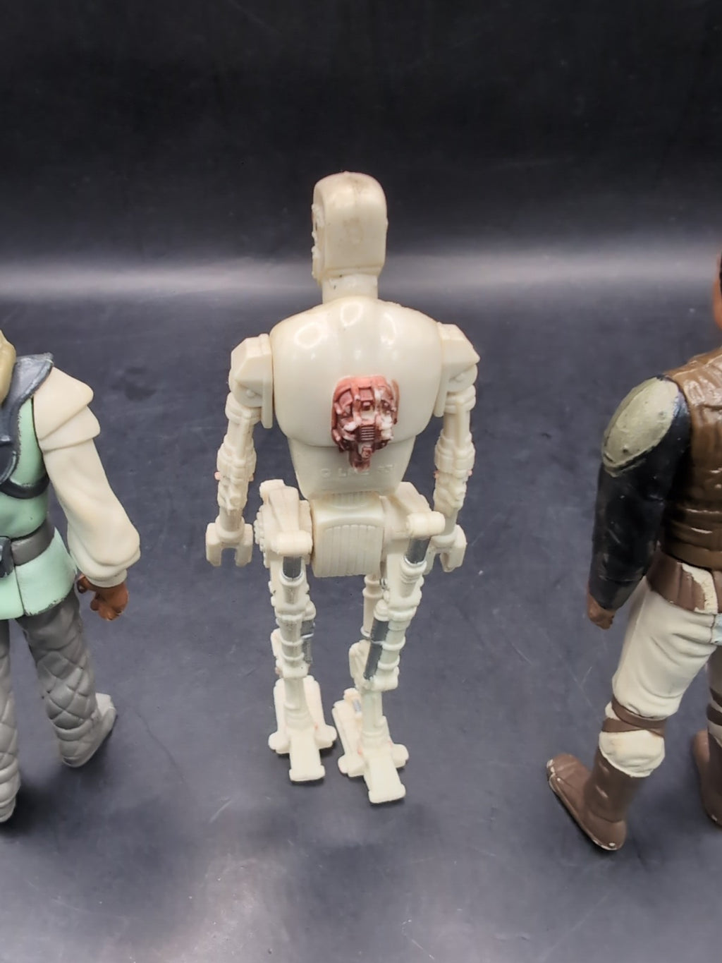 3 X Vintage Kenner Star Wars Figures, Nikto, Lando Calrissian & 8D8