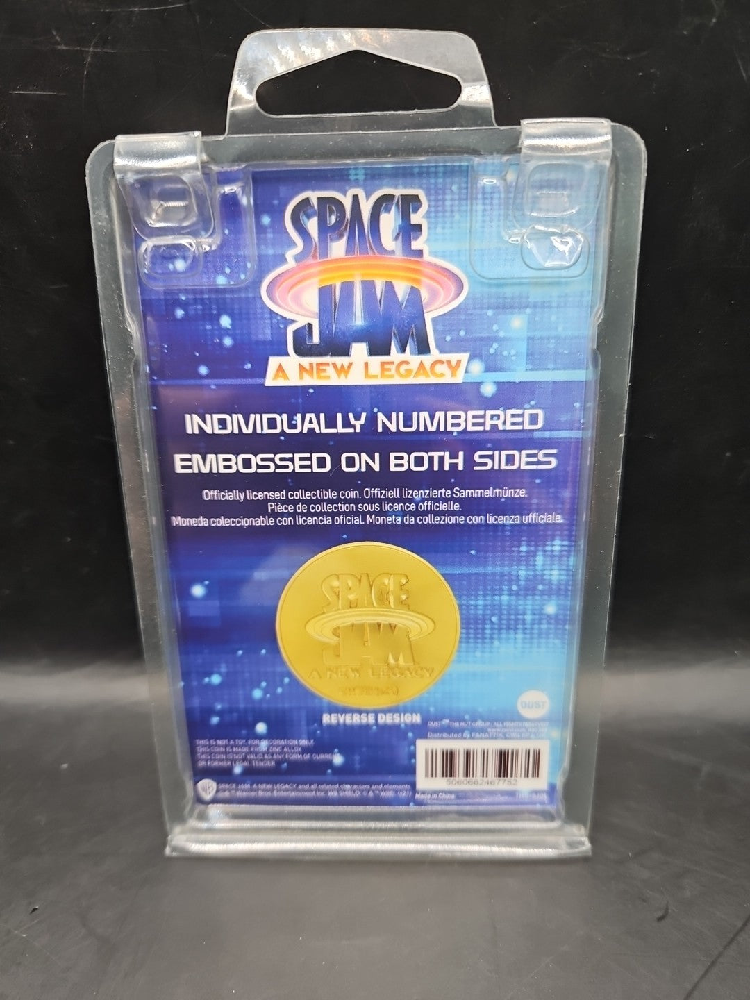 New Space Jam 2 A New Legacy Bugs Bunny Collectible Coin Limited Edition 9,995