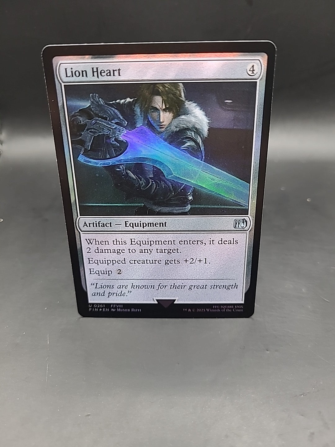 Lion Heart Final Fantasy Foil 261 NM/M - MTG