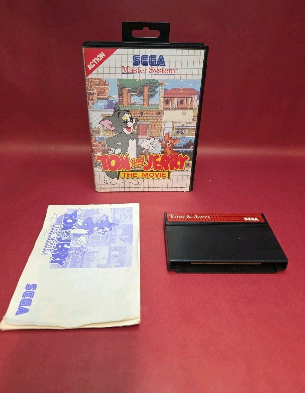 Tom and Jerry: The Movie - Sega Master System - CIB.  READ DESCRIPTION