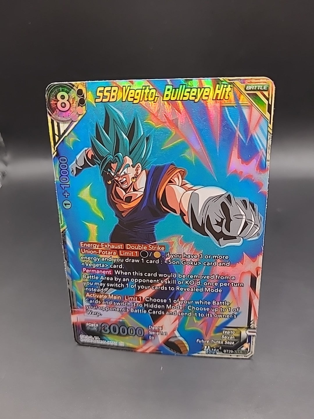 SSB Vegito, Bullseye Hit BT29-141 SR - Dragon Ball Super Card Game