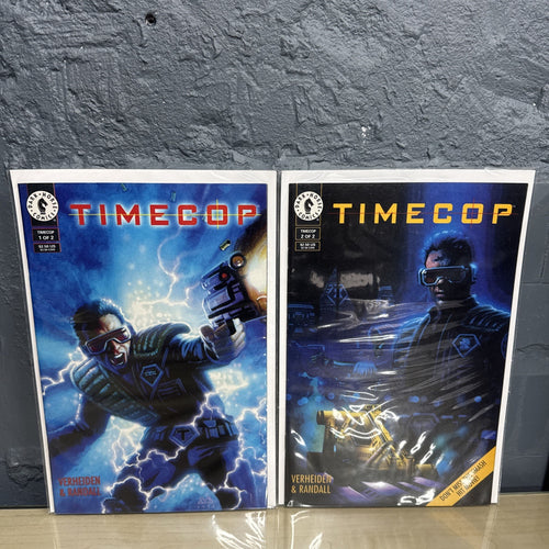 1994 Timecop Movie Dark Horse Comic Book Set of 2-  Unread