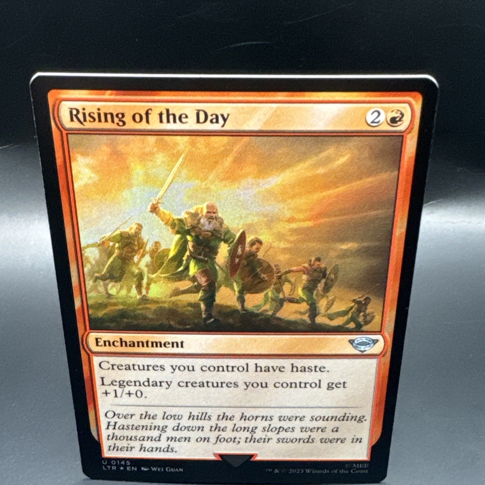 MTG Rising of the Day *FOIL* The Lord of the Rings: Tales of Middle-earth U0145