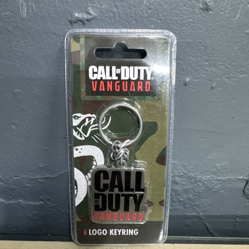 OFFICIAL CALL OF DUTY VANGUARD LOGO KEYCHAIN KEYRING