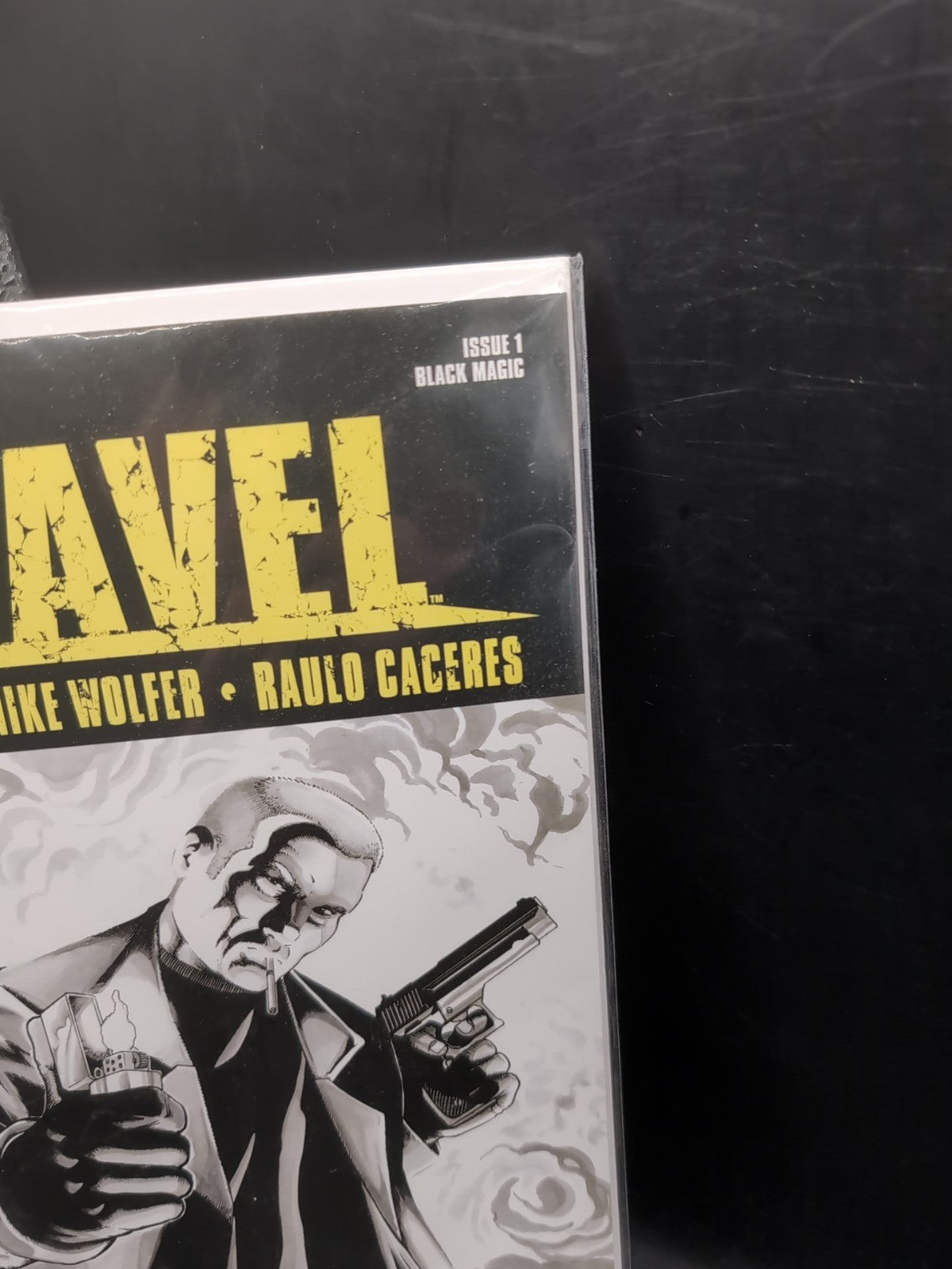 Gravel #1 - Avatar | Warren Ellis Black Magic Variant B&W - w/Bag+Board