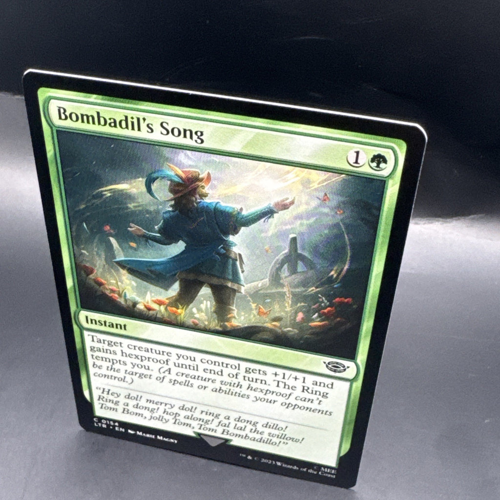 MTG Foil - Bombadil's Song - C0154 + 1 Regular Card