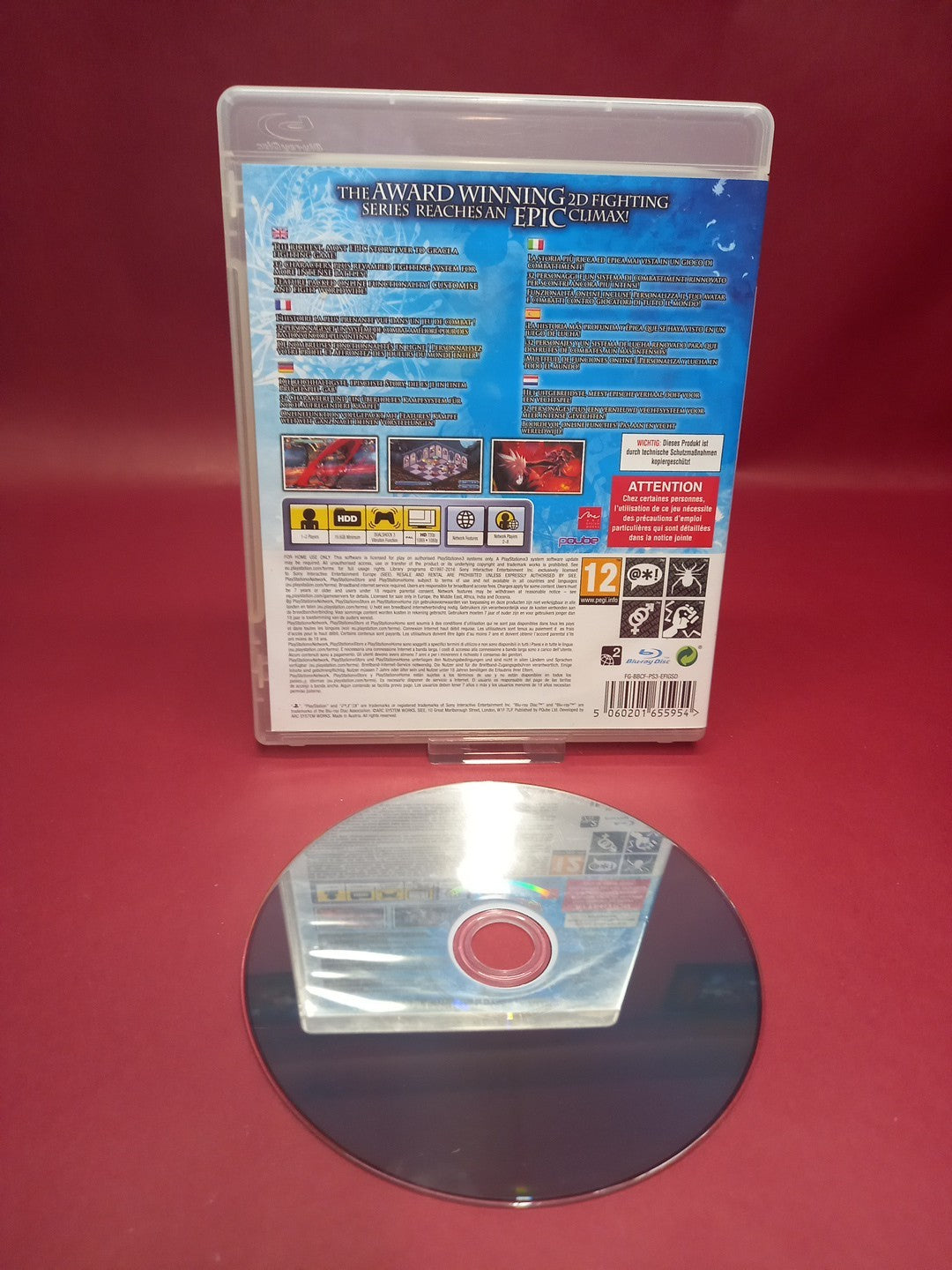 Blazblue: Central Fiction PS3 Very RARE UK Import