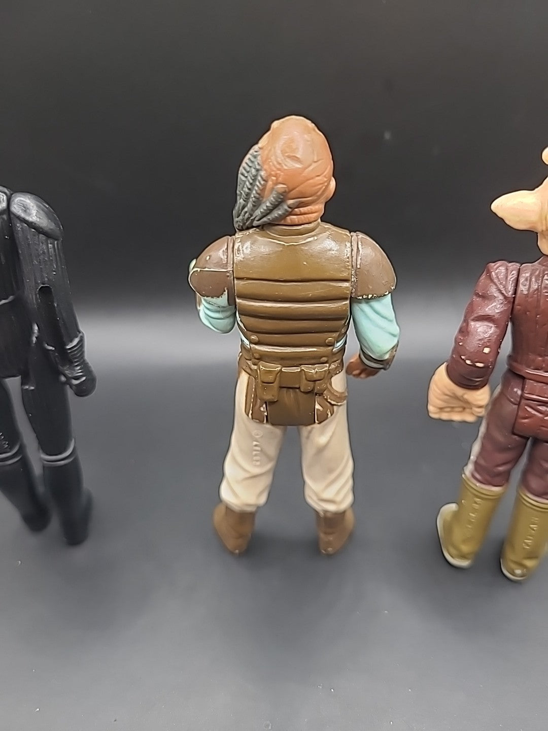 3 X Vintage Kenner Star Wars Figures Darth Vader, Ree Yees & Weequay