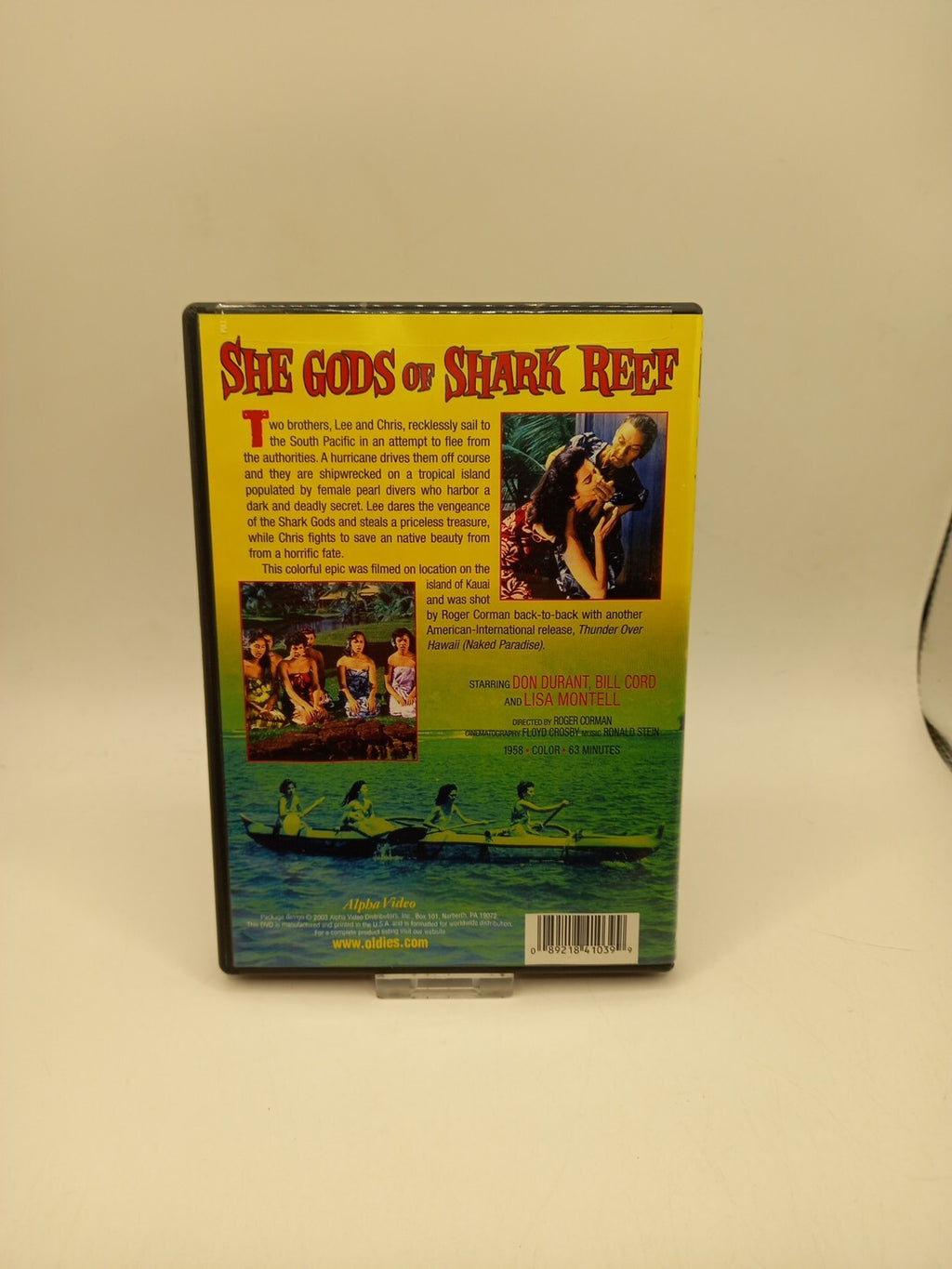 She Gods Of Shark Reef (DVD, 1956)