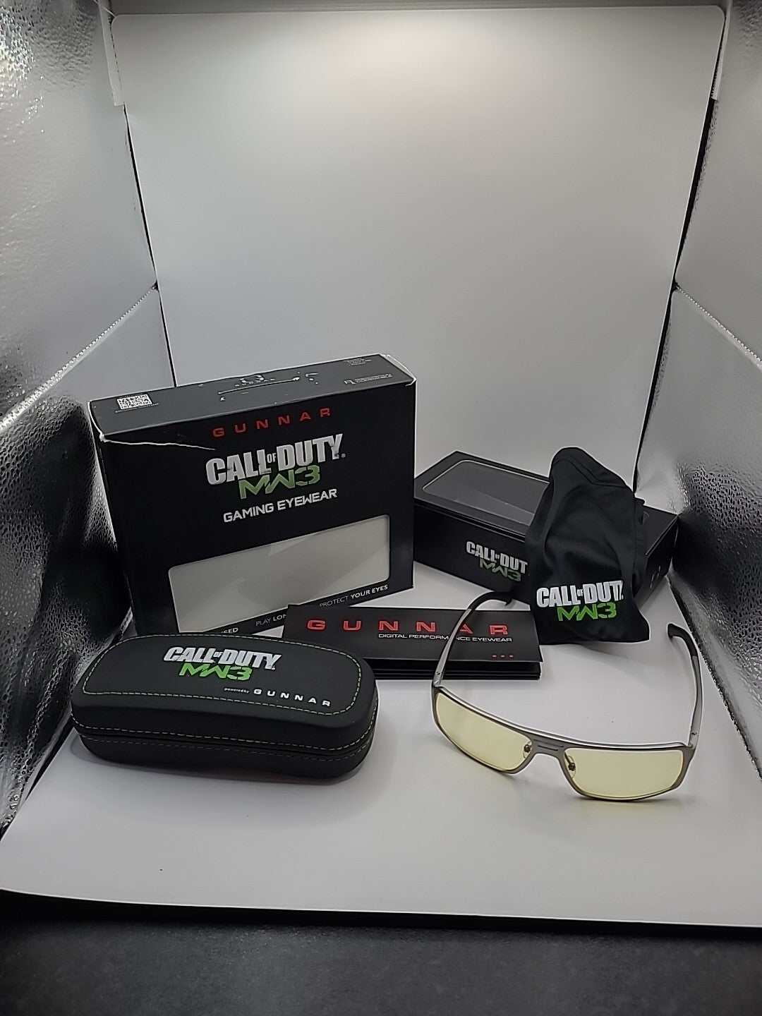 Call Of Duty MW3 Gaming Glasses Eyewear Powered By Gunnar