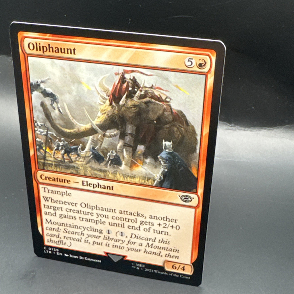 MTG Oliphaunt (Foil) C0139 Lord of the Rings + 1 Regular Card