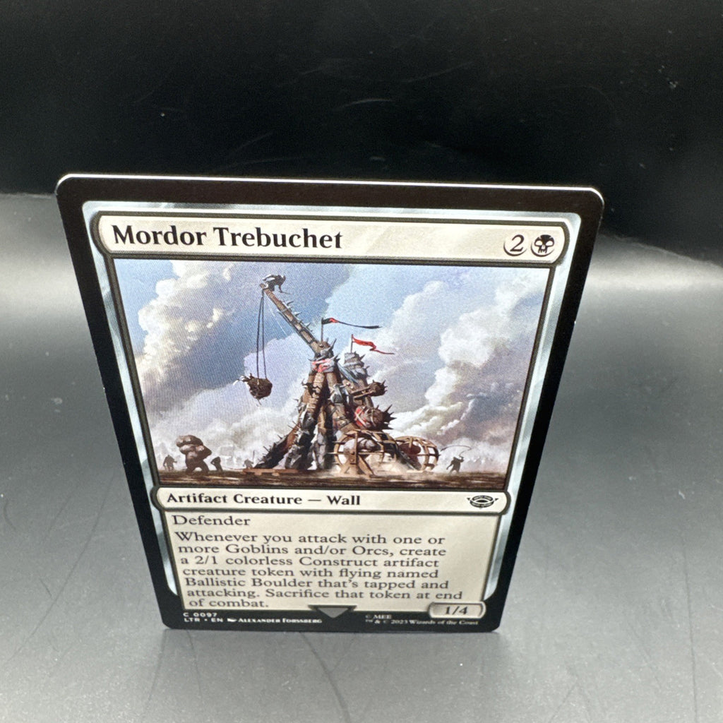 MTG Mordor Trebuchet (FOIL) 0097 Lord of the Rings + Regular Card