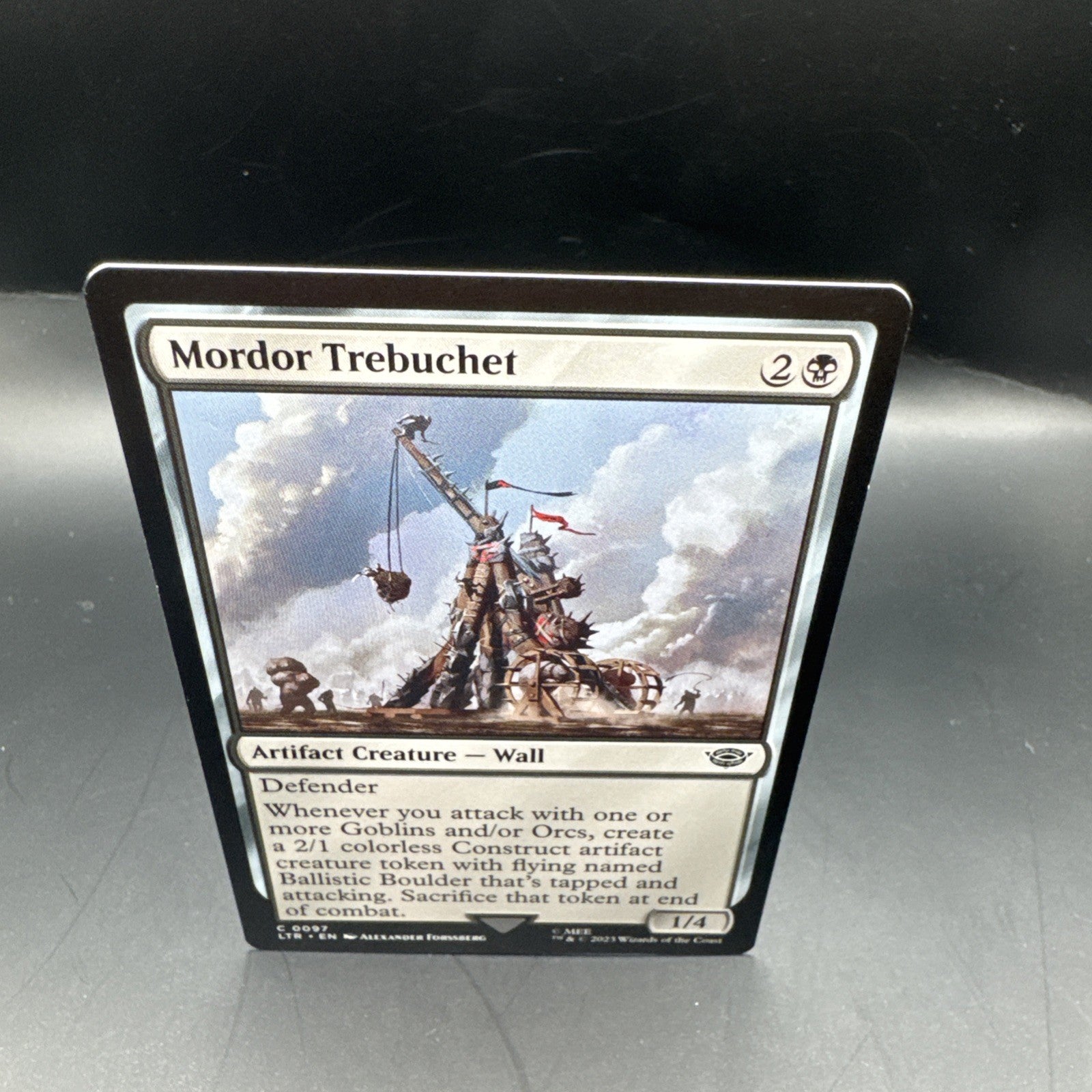 MTG Mordor Trebuchet (FOIL) 0097 Lord of the Rings + Regular Card