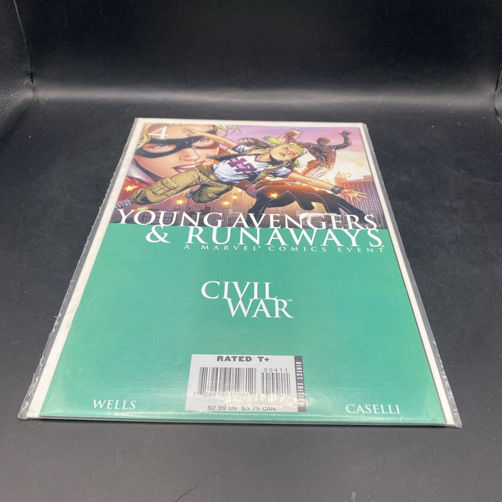Marvel Comics! Civil War: Young Avengers & Runaways! Issue #4