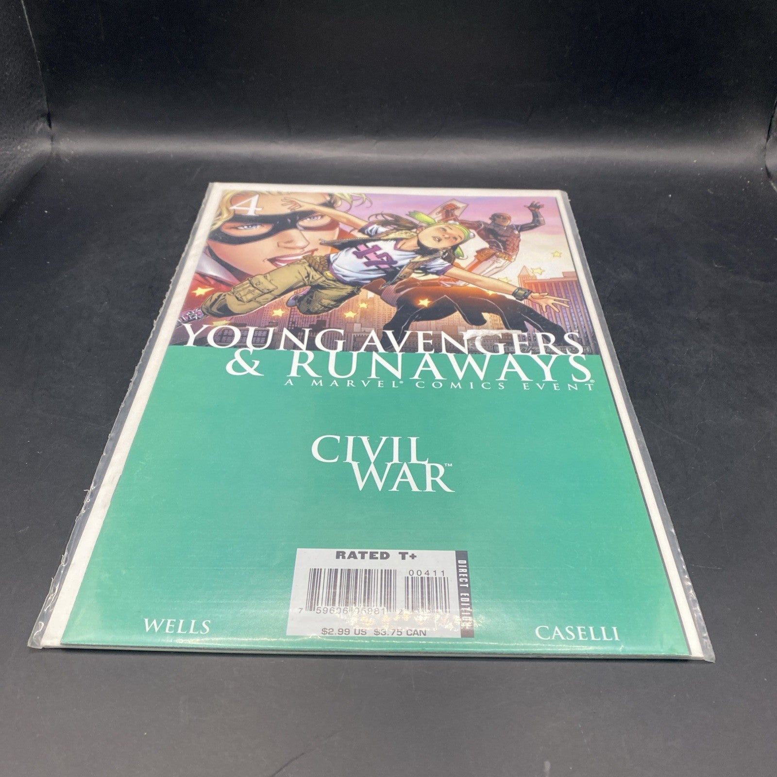 Marvel Comics! Civil War: Young Avengers & Runaways! Issue #4