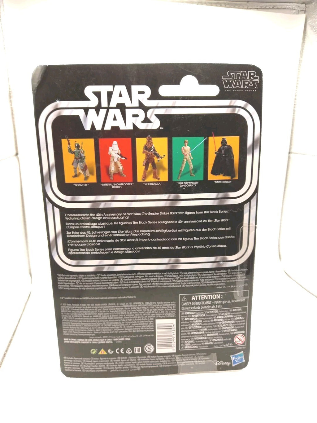 Star Wars Black Series 40th Anniversary ESB 6” Chewbacca Kenner Action Figure
