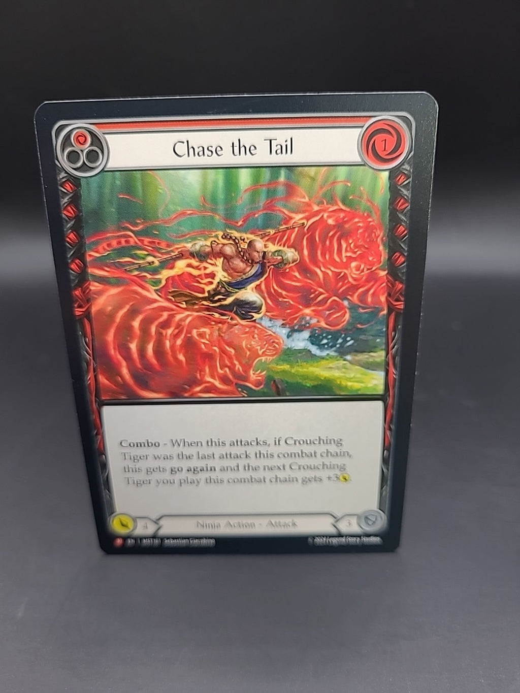 Flesh and Blood TCG Chase the Tail MST161 Majestic Regular LP