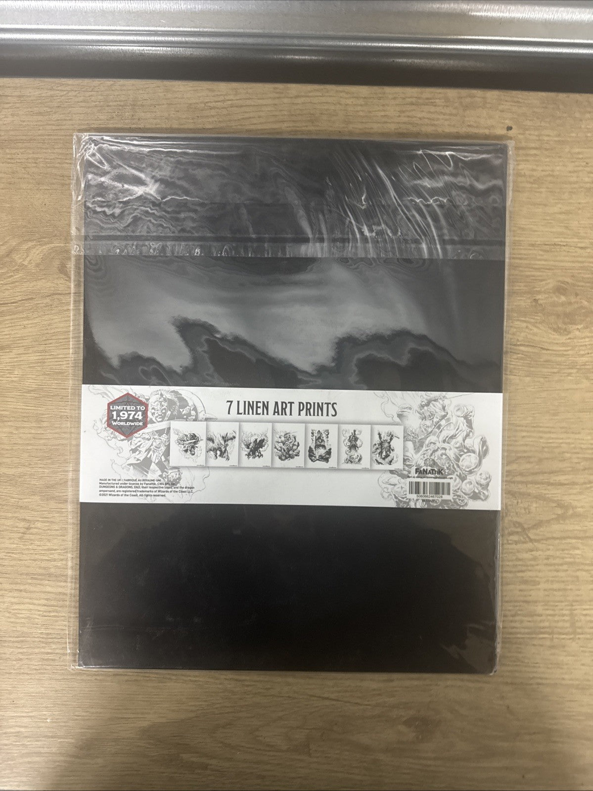 Dungeons & Dragons Classic Artwork Lithograph 7-Set Limited to 1974 Worldwide