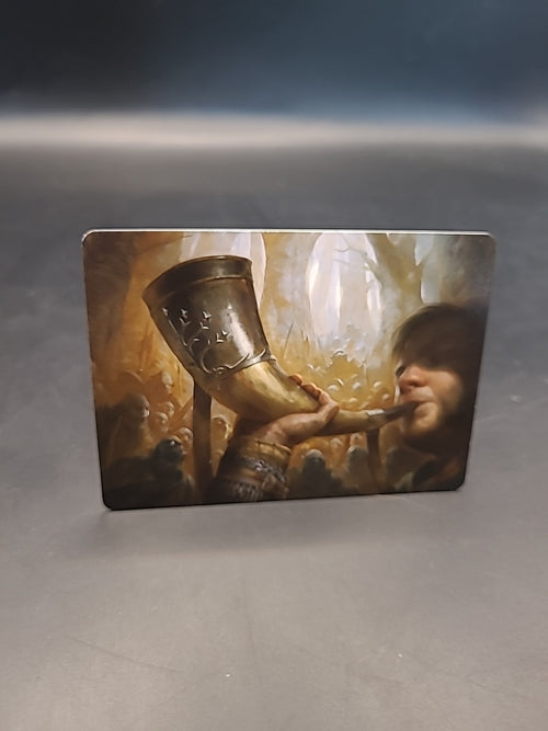 1x Art Series (29/81) - Horn of Gondor MTG The Lord of the Rings: Tales of Middl