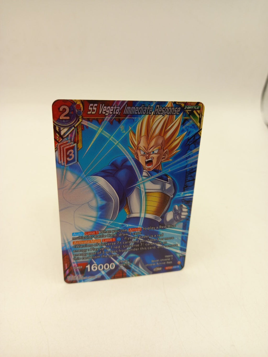 SS Vegeta, Immediate Response BT20-137 R - Dragon Ball Super Card