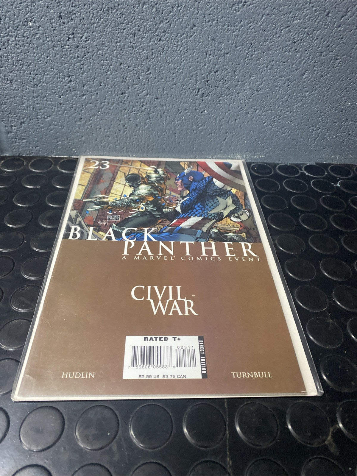Black Panther # 23 Civil War Marvel Comics 2007 NM