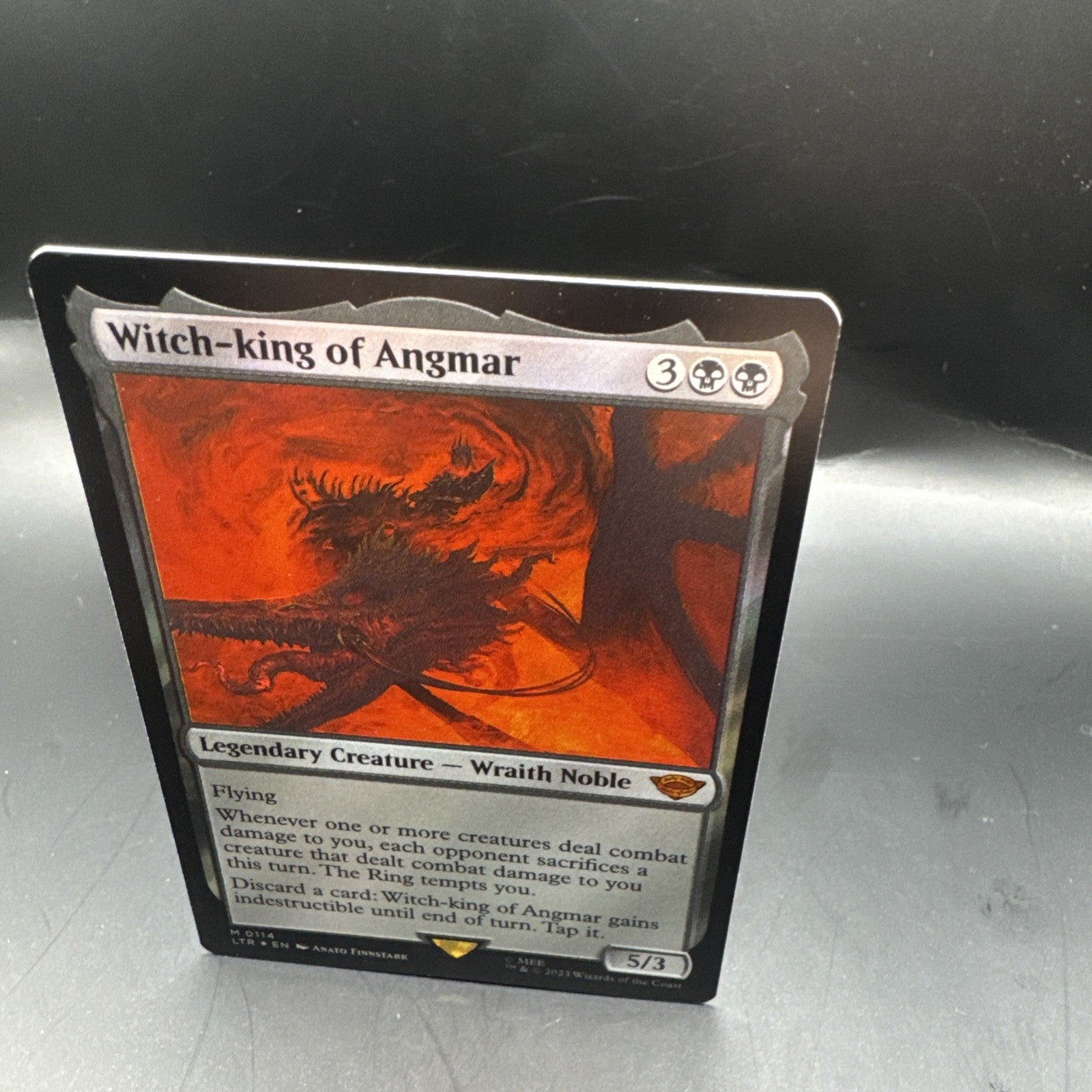 Witch-King of Angmar - LTR -Magic The Gathering - MTG - FOIL M0114