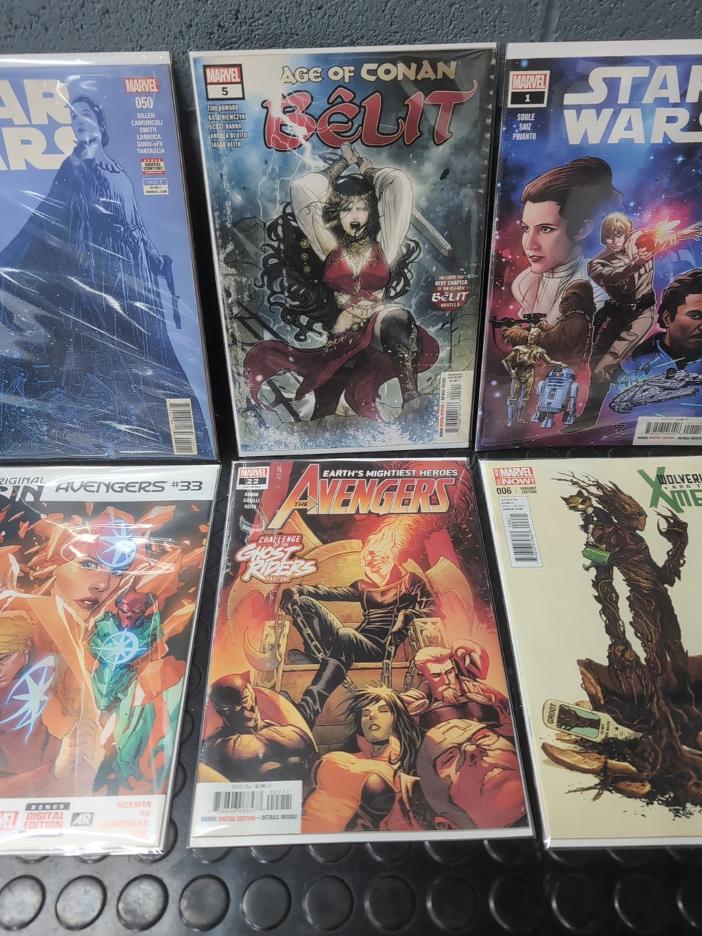 6 X Marvel Comic Bundle
