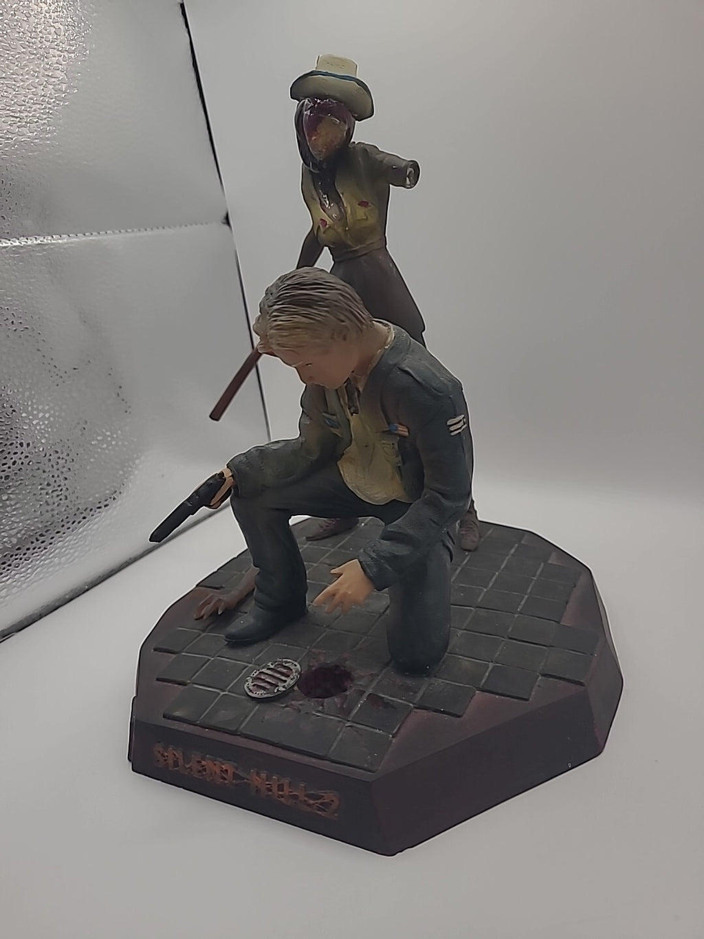 Silent Hill 2 James And Nurse Limited Edition Statue 2001 OXMOX KONAMI - VERY...