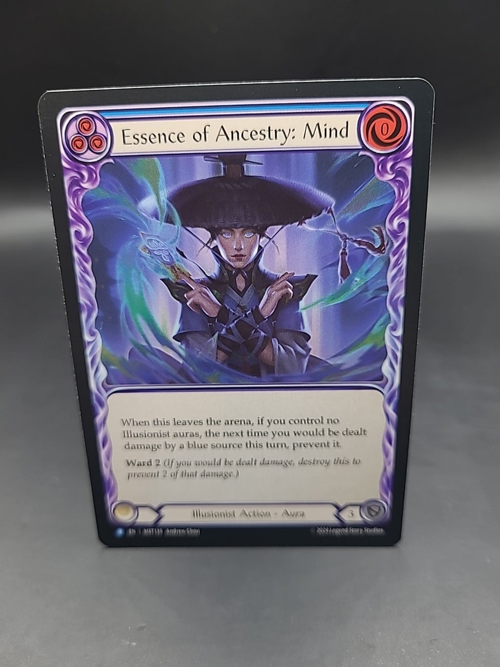 Essence of Ancestry: Mind Foil - MST139 NM - FaB Flesh and Blood