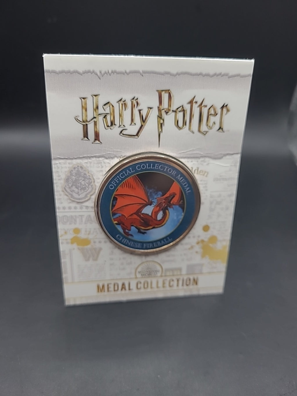 Harry Potter Medal Collection: Magical Creatures (Blue) Chinese Fireball