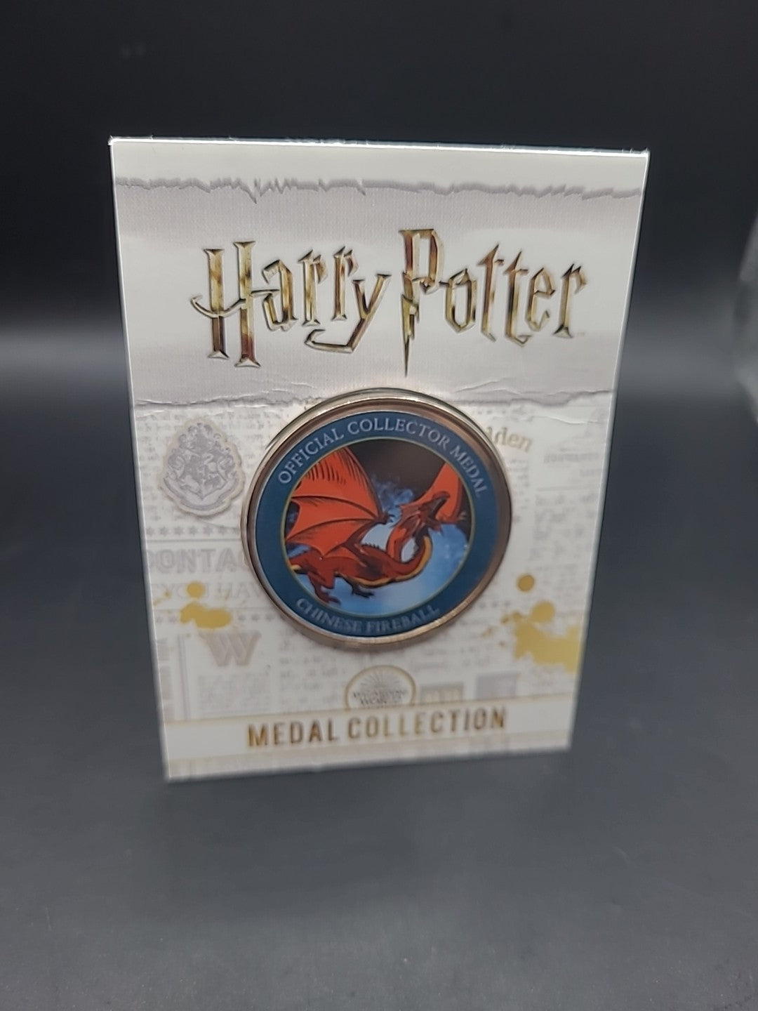 Harry Potter Medal Collection: Magical Creatures (Blue) Chinese Fireball