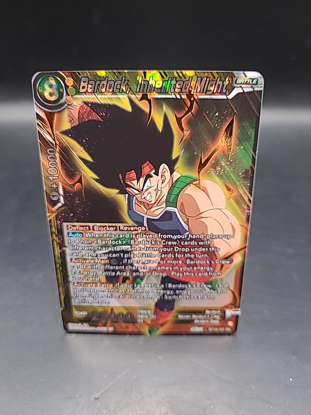 Bardock, Inherited Might BT18-107 SR - Dragon Ball Super Card