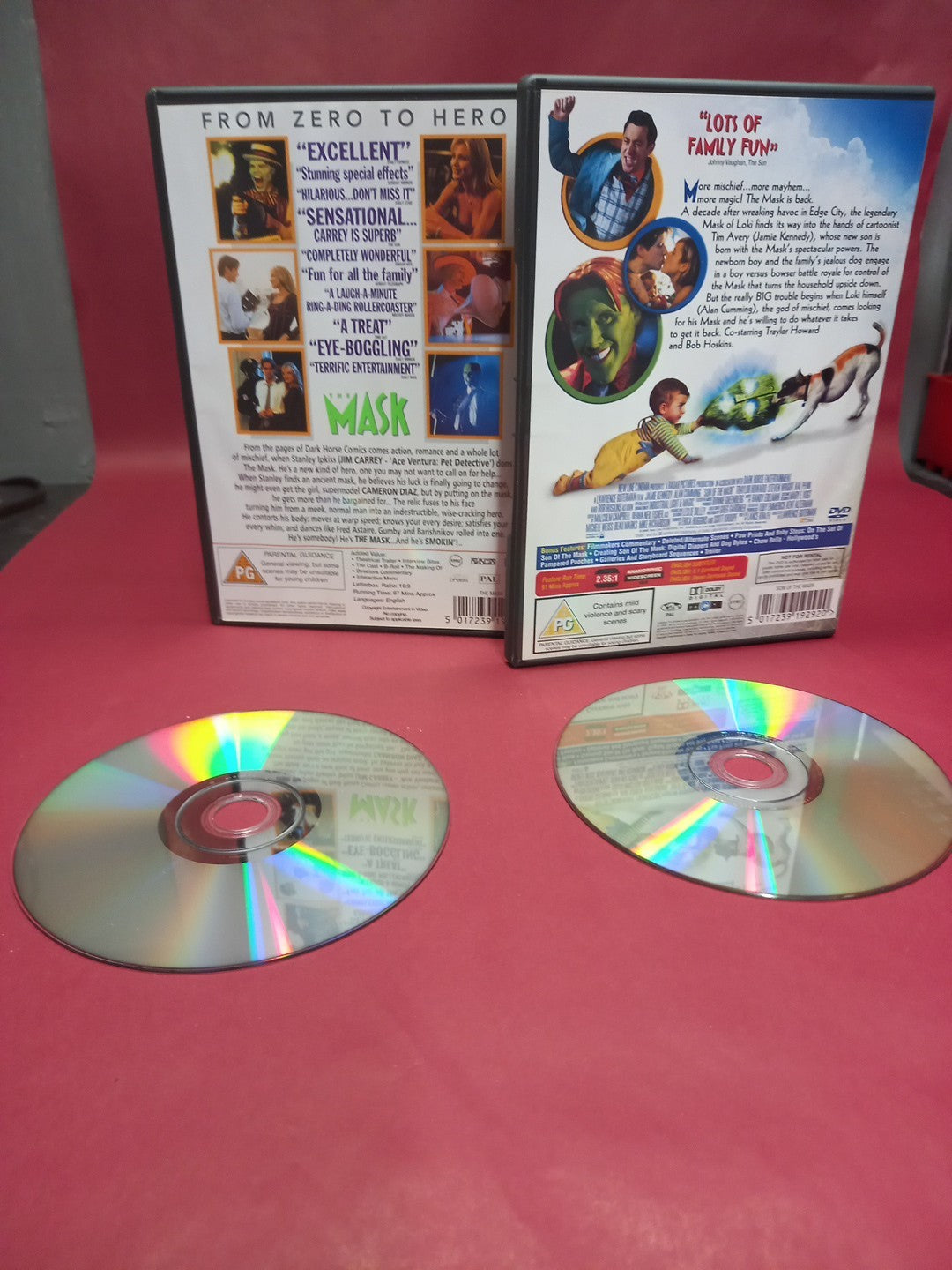 The Mask/Son of a Mask (DVD, 2005)
